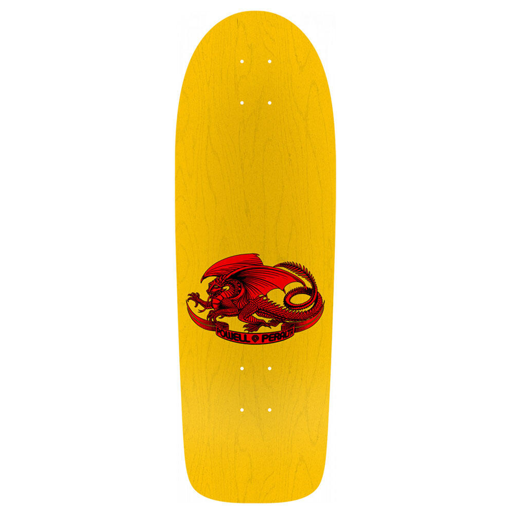 Skateboard Deck Old School Powell Peralta McGill Deck Yellow 10'' 2/2