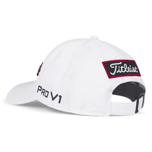 Titleist Tour Performance cap Wit/Navy/Rood 2025 3/4