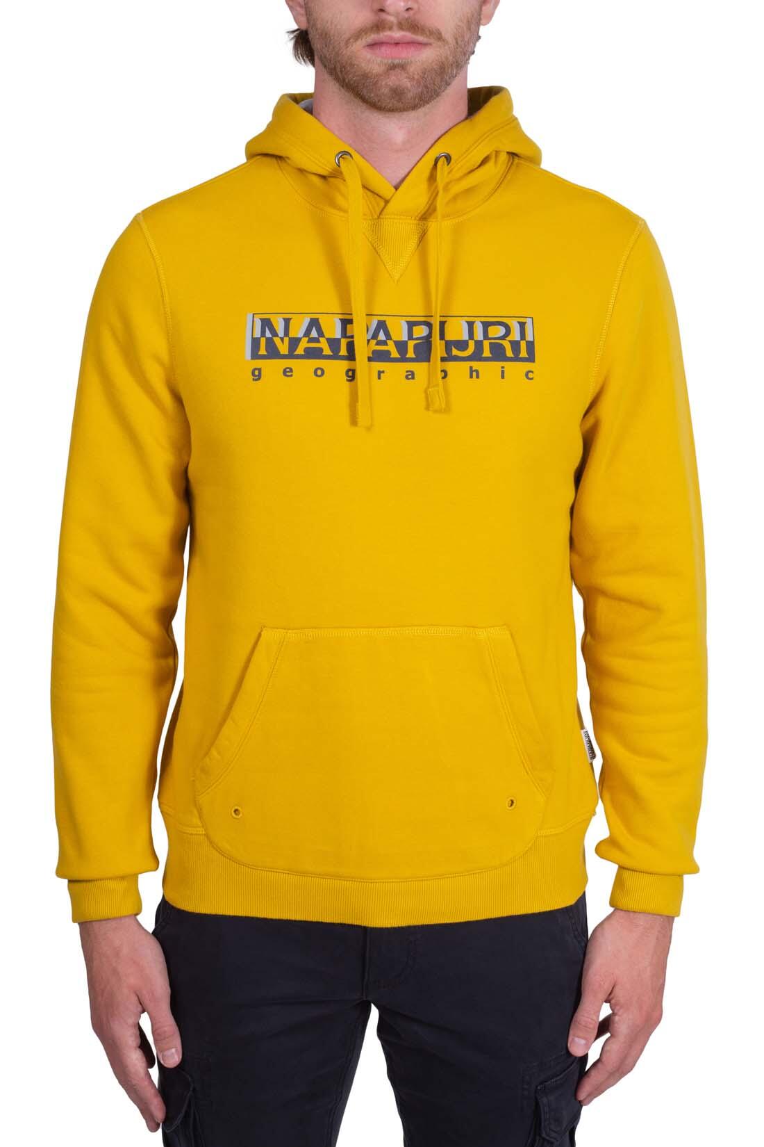 Felpa uomo con cappuccio e logo 2/4