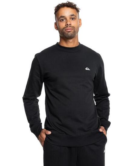 Rundhals-Fleece BASIC Blau Herren