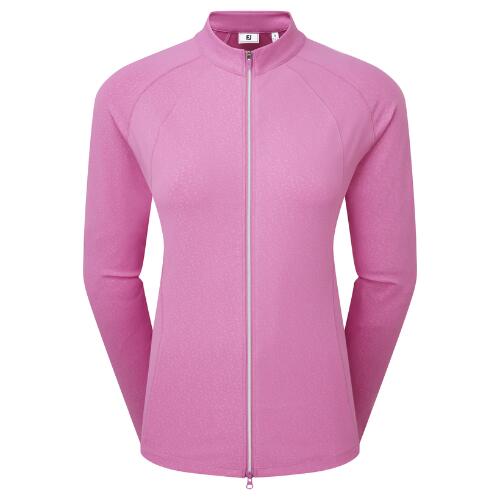 Footjoy Full Zipp Midlayer Dames Berry 1/2
