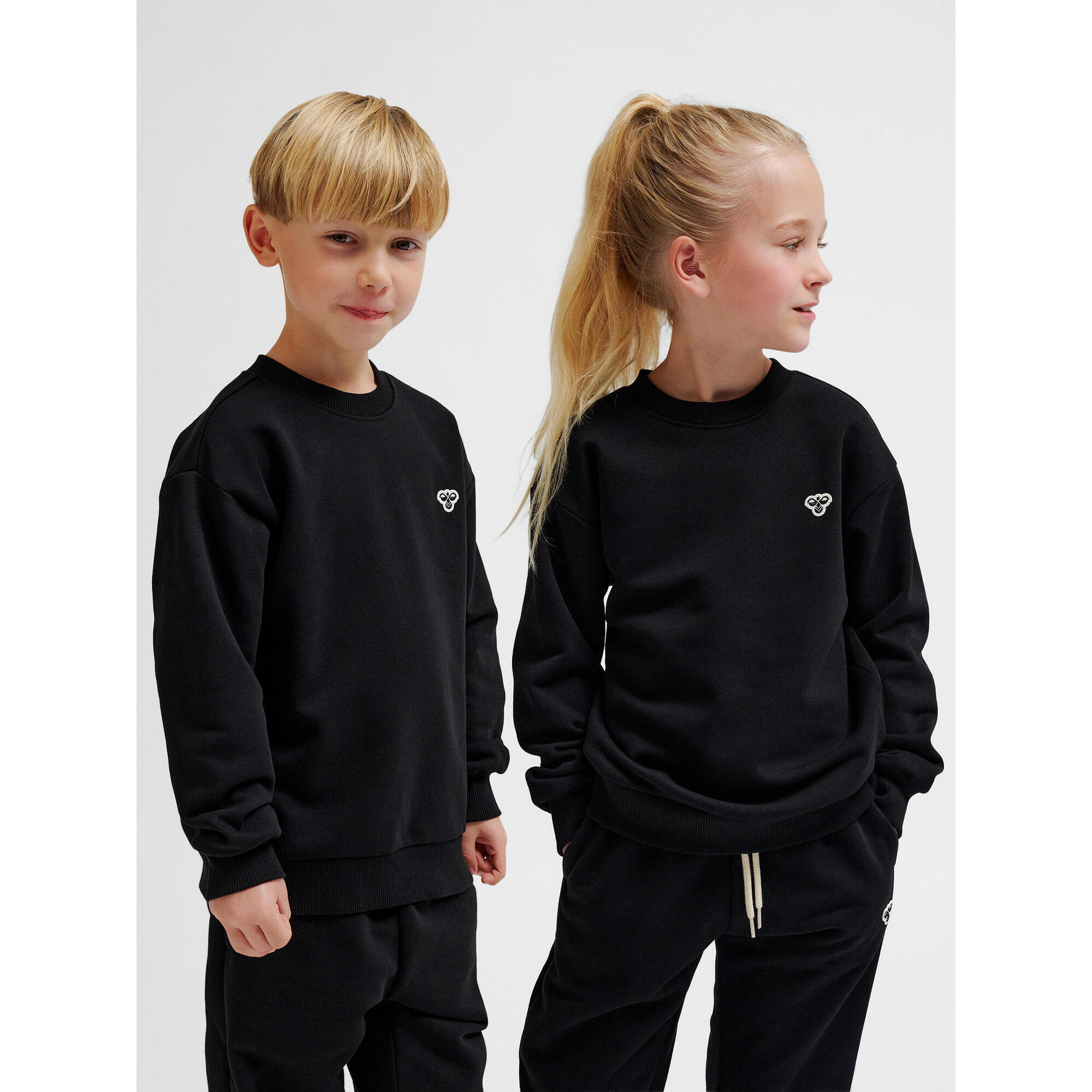 Hummel - Enfiler Sweat-shirt Hmljr Loose Enfant Hummel - Pull - Noir - Decathlon