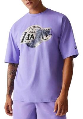 Oversized t-shirt los angeles lakers aop infill