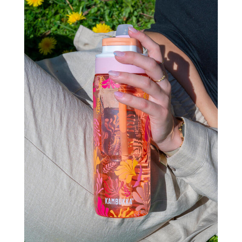 Láhev na vodu se slámkou 750 ml Lagoon Nectar Drops limitovaná edice