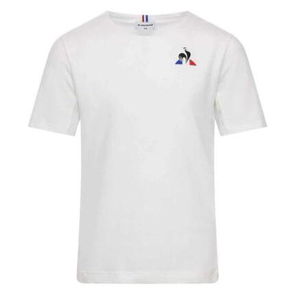 Le Coq Sportif T-shirt Enfant de Tennis Blanc, 12 Ans