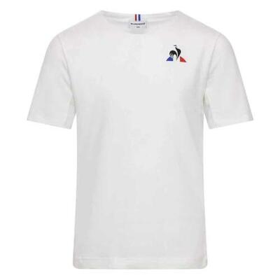 Le Coq Sportif Maglietta da Tennis per Bambini Bianca. 12 Anni