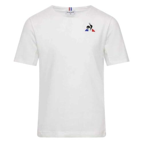 Le Coq Sportif - Le Coq Sportif T-shirt De Tennis Enfant Ss N°1 En Blanc Pour 8 Ans - T-shirt Manches Courtes - Blanc - Decathlon