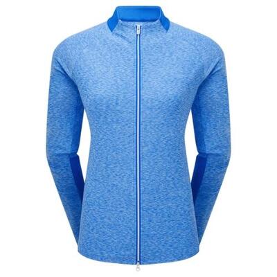 Footjoy full zipp midlayer dames blauw