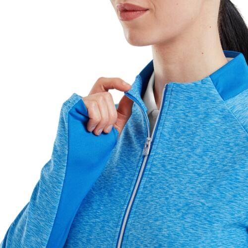 Footjoy Full Zipp Midlayer Dames Blauw 4/5