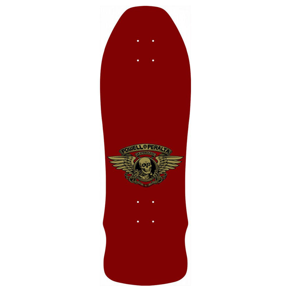 Skateboard Deck Old School Powell Peralta Reissue GeeGah Ripper Maroon 9.75'' 2/2