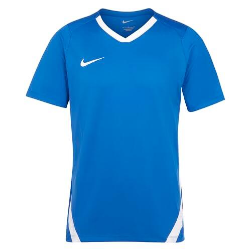 Maillot Nike Volley Homme Manches Courtes 100% Polyester Royall White Taille L 1/6