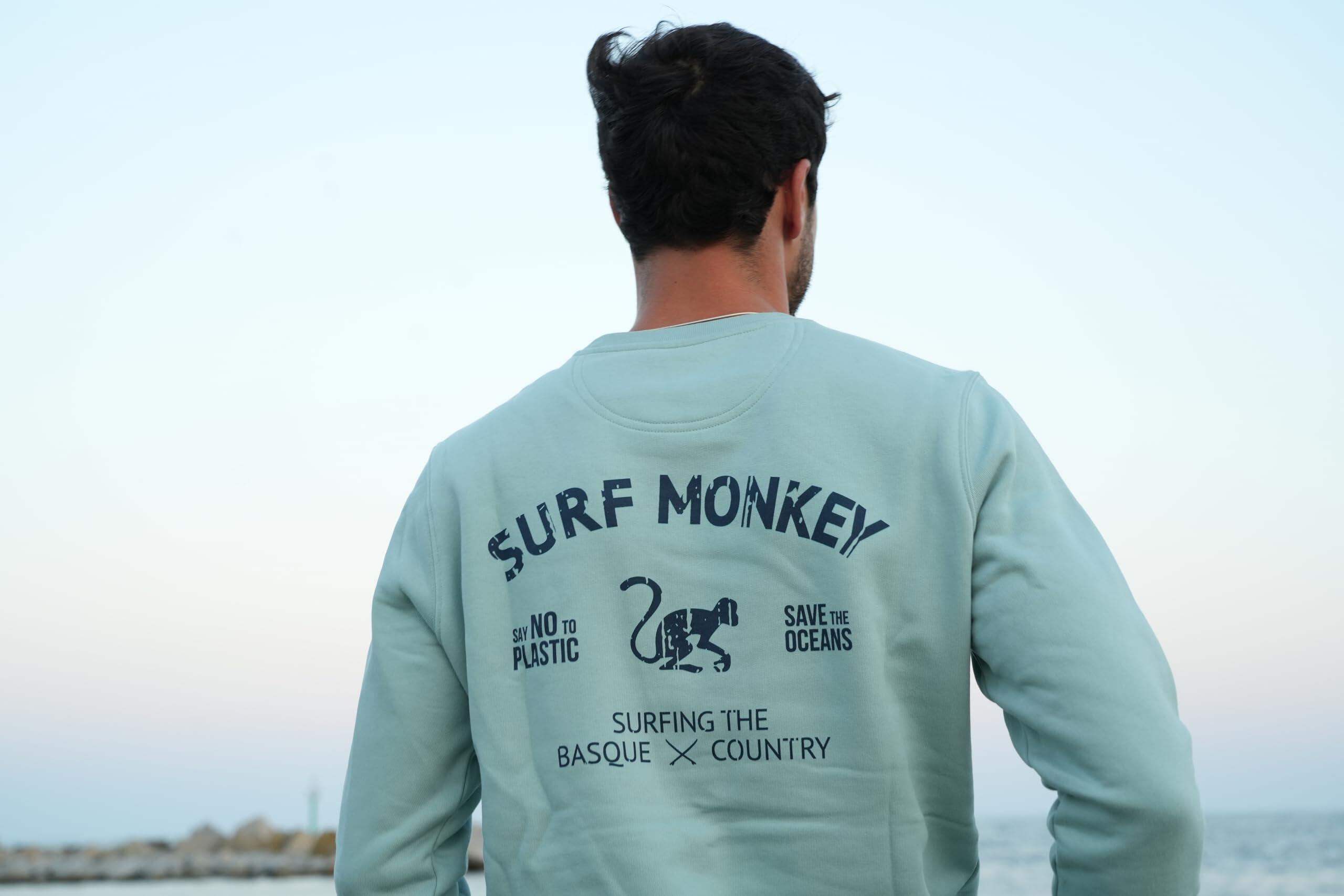 Sweat-shirt ras du cou Save the Ocean (Sauge) 4/6
