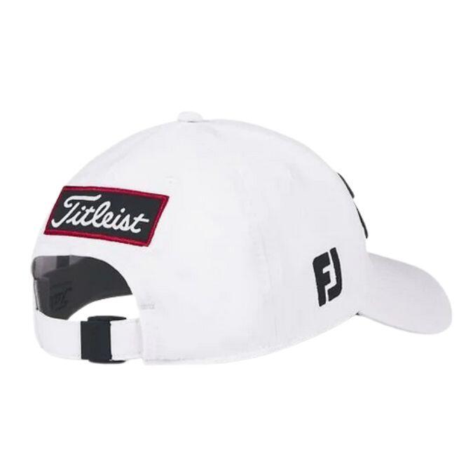 Titleist Tour Performance Cap Wit Zwart 2025 2/2