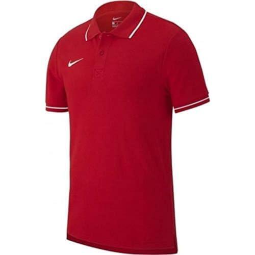 Polo Nike Team Club 19, Unisex Bambini, Rosso Universitario/Bianco, Taglia  S NIKE | Decathlon