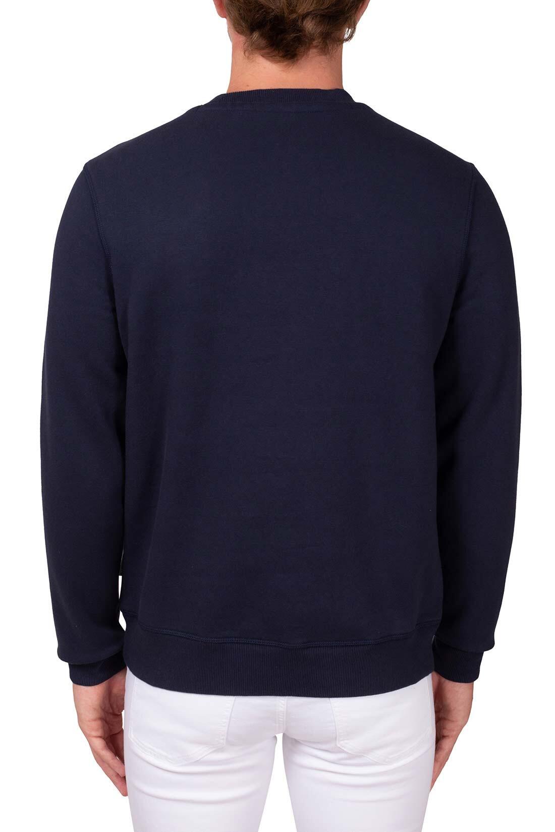 Camisola - sportswear - Homem - Regular fit - badge logo - azul 4/4