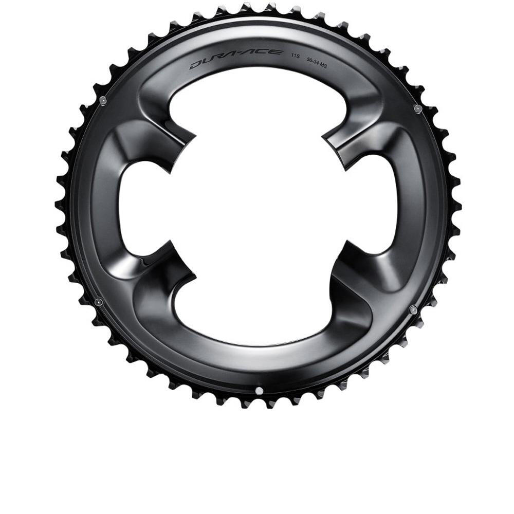 Shimano - Plateau Shimano Dura-ace Fc-r9100/fc-r9100-p - Plateau De Pédalier - Noir - Taille Unique - Decathlon