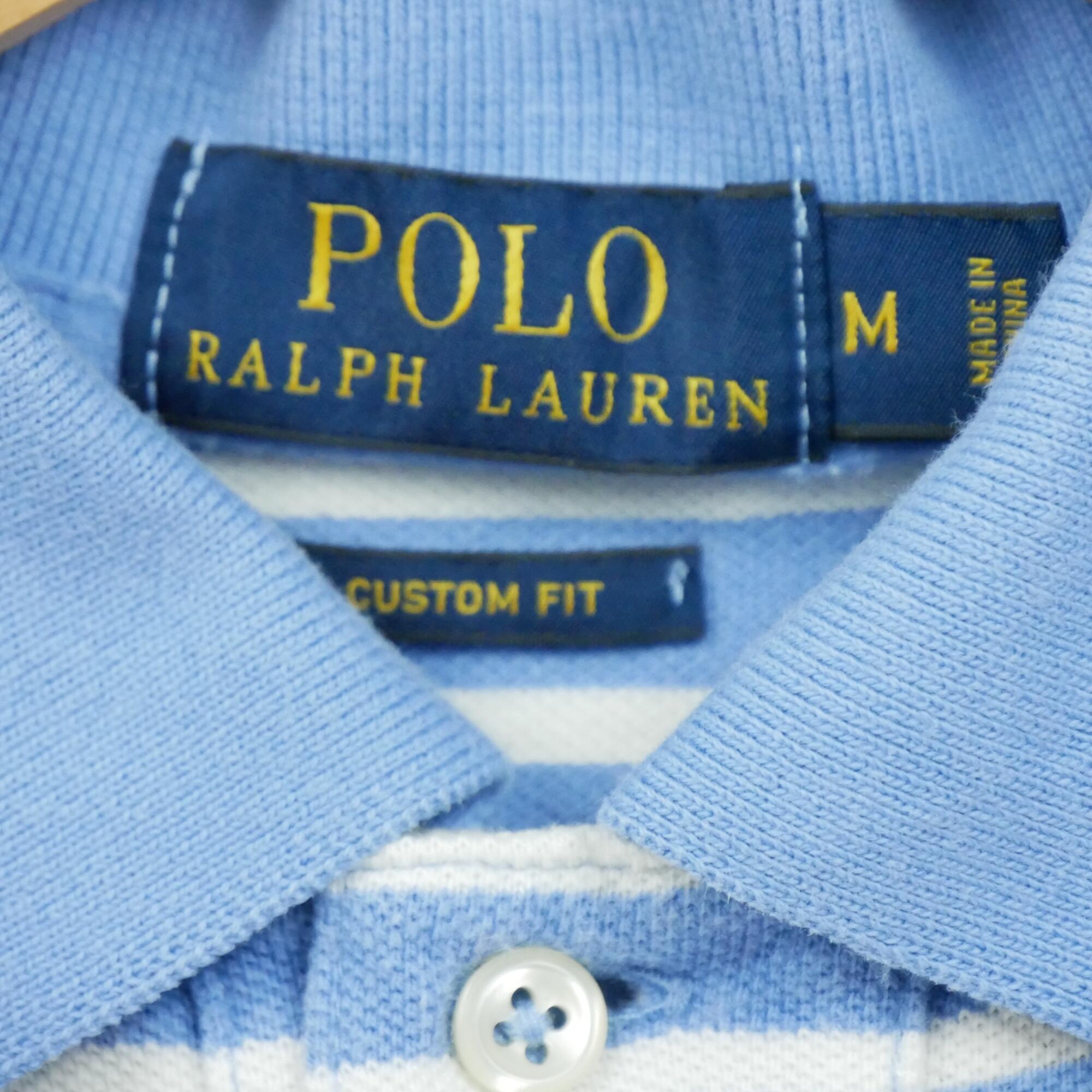 Seconda Mano - Manica corta Polo uomo Azzurro pallido - Stato buono 7/7