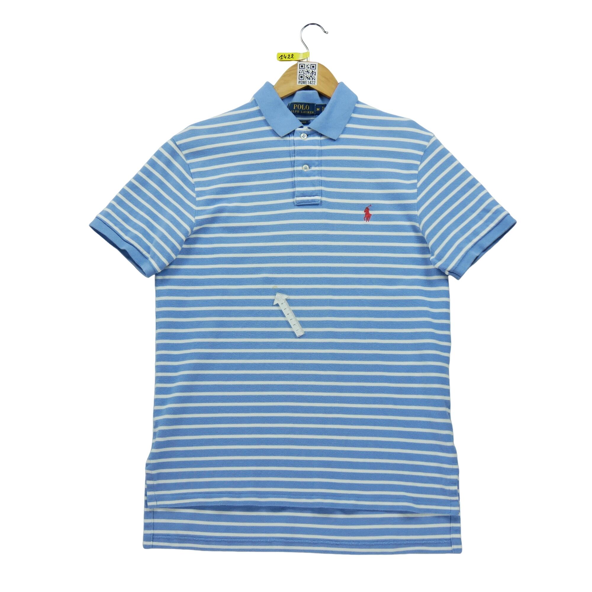 Seconda Mano - Manica corta Polo uomo Azzurro pallido - Stato buono 5/7