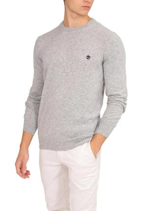 Pull - Homme - Manches longues, Col rond - bleu marine