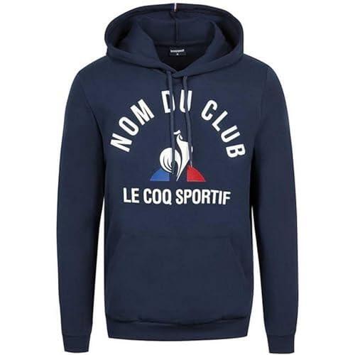 Le Coq Sportif - Sweatshirt Hoody Homme Xxl Le Coq Sportif En Bleu (dress Blues) - Sweat-shirt - Bleu - Decathlon