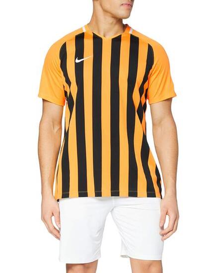 Maillot de football pour homme Nike Division III rayé or/université/noir