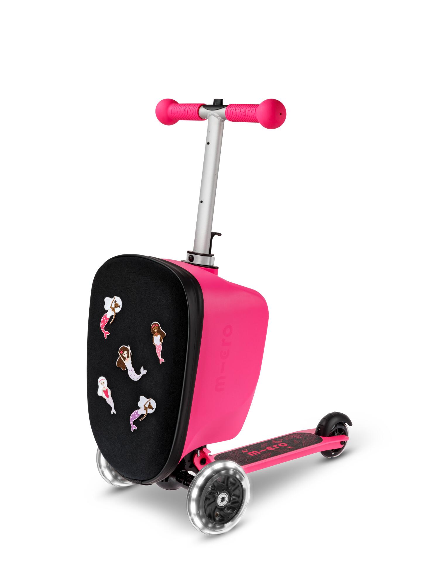 MICRO Mini Micro LED Luggage: Pink