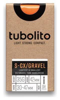 Tubolito s-cx/gravel 700c presta 42 mm binnenband