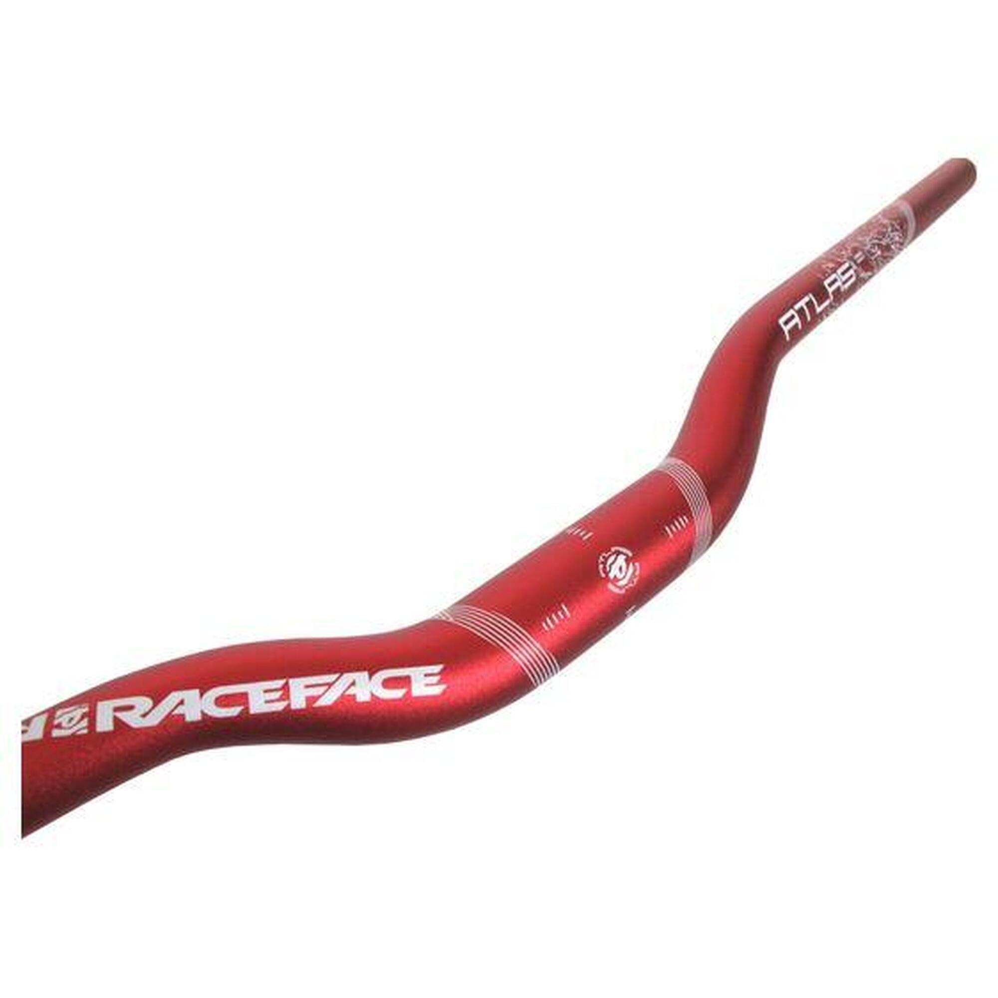 Race Face - Race Face Cintre Atlas 1.25 Relevé 32mm Rouge 31.8mm 785mm - Cintre - Rouge - 30 Cm - Decathlon