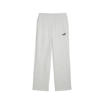 Essentials Small No. 1 Logo Comfort Straight Hose Damen PUMA Light Gray Heather