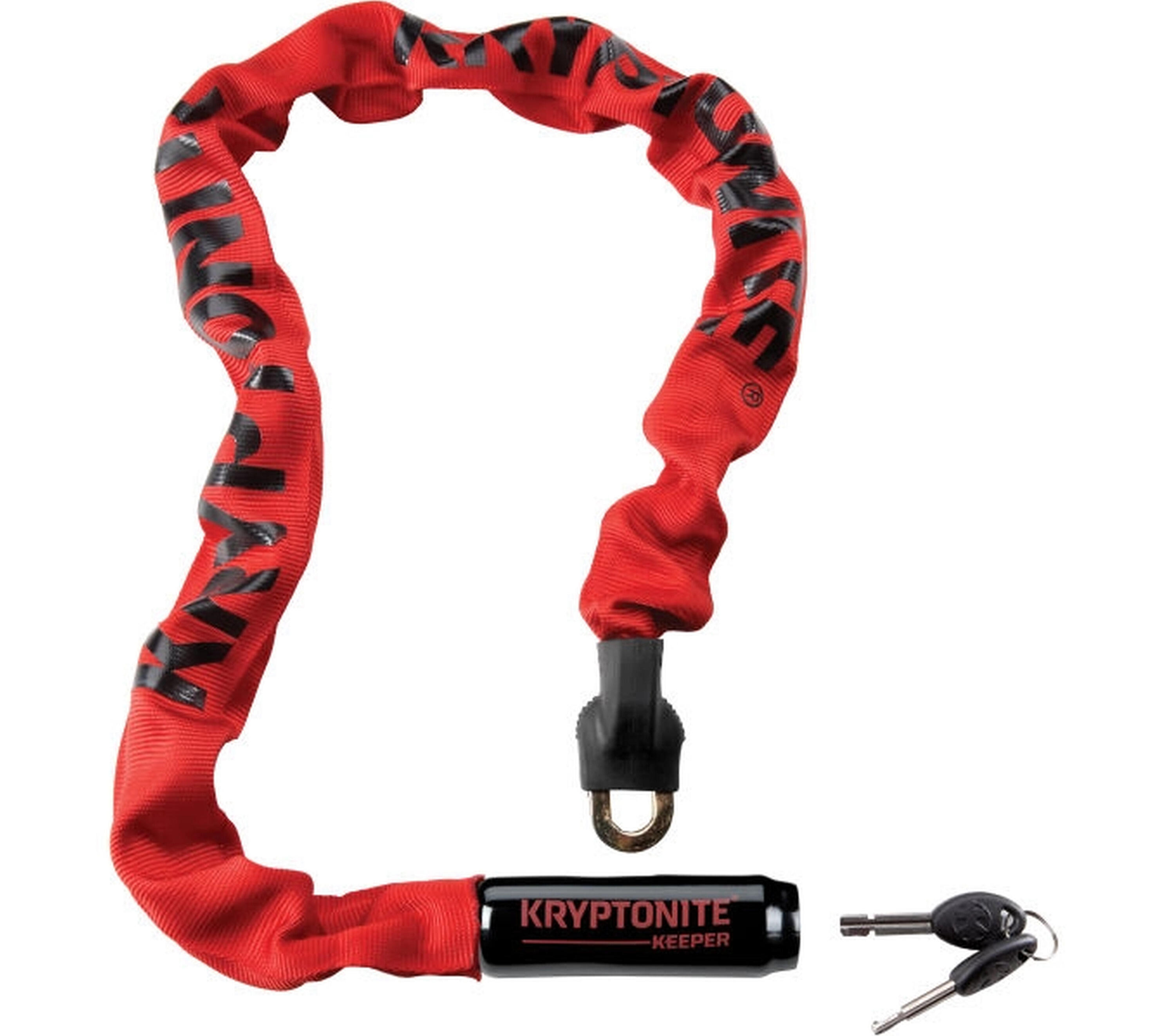 KRYPTONITE Lucchetto per catena Keeper 785, rosso