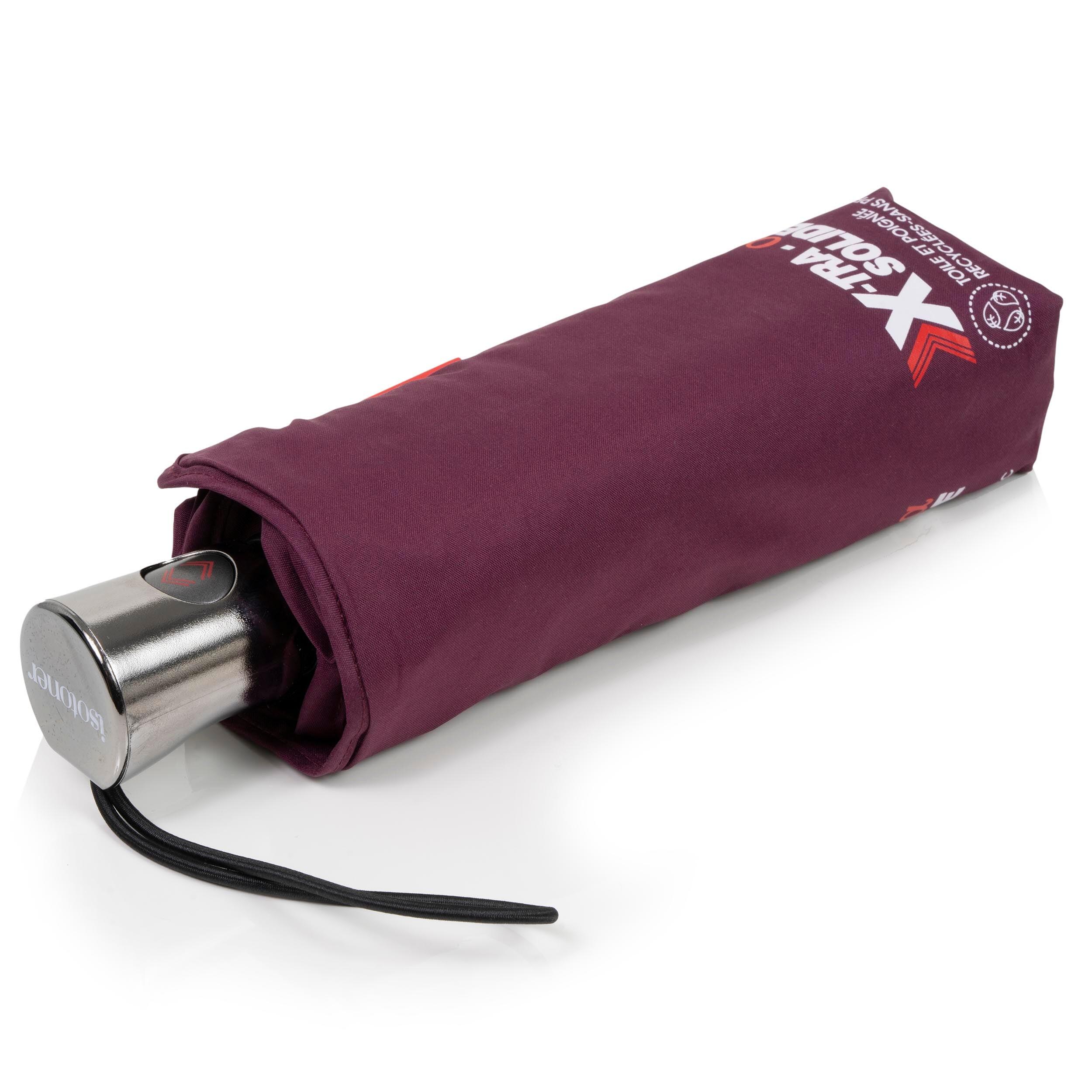 ISOTONER Paraplu X-TRA SOLIDE ALPHA Prune - 23 cm