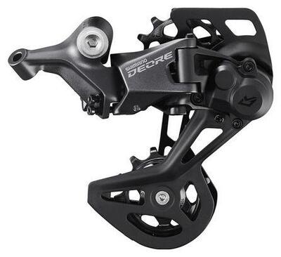 Shimano deore rd-m5130 linkglide 10v achterderailleur zwart