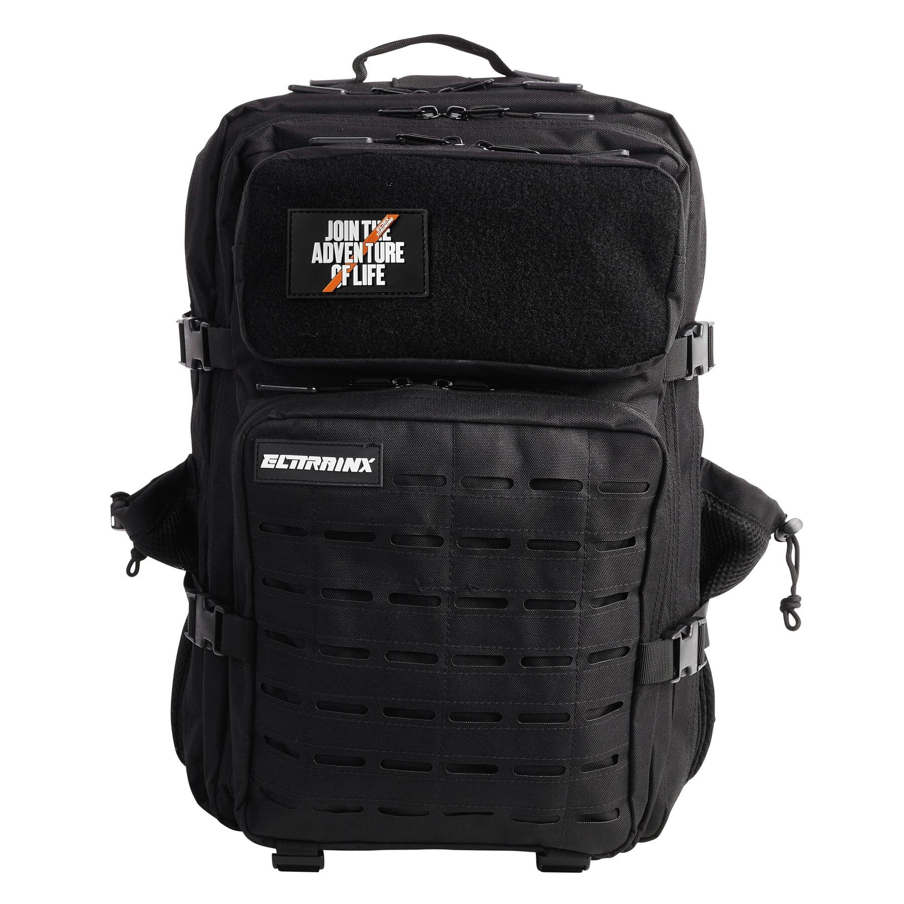 Rucsac Elitex Training V2 Black 45L cabina impermeabil