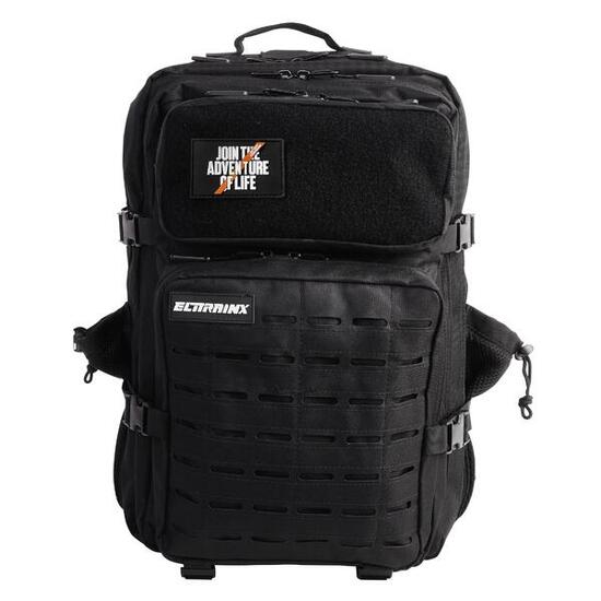 Rucksack Elitex V2 Weiß Schwarz Tarnung 45L Kabine Training Wasserdicht