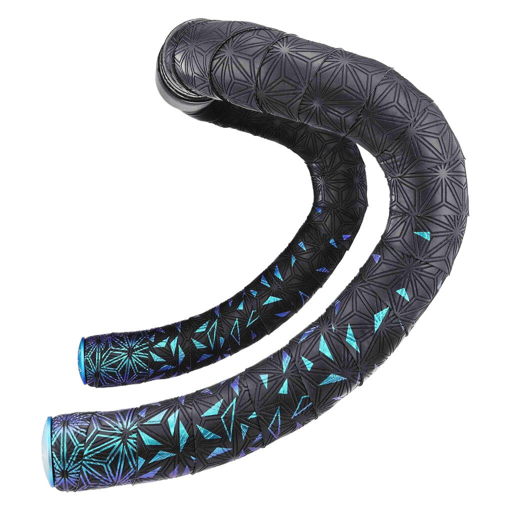 Supacaz Cycling Bar Tape - Super Sticky Kush - Blue Refractor