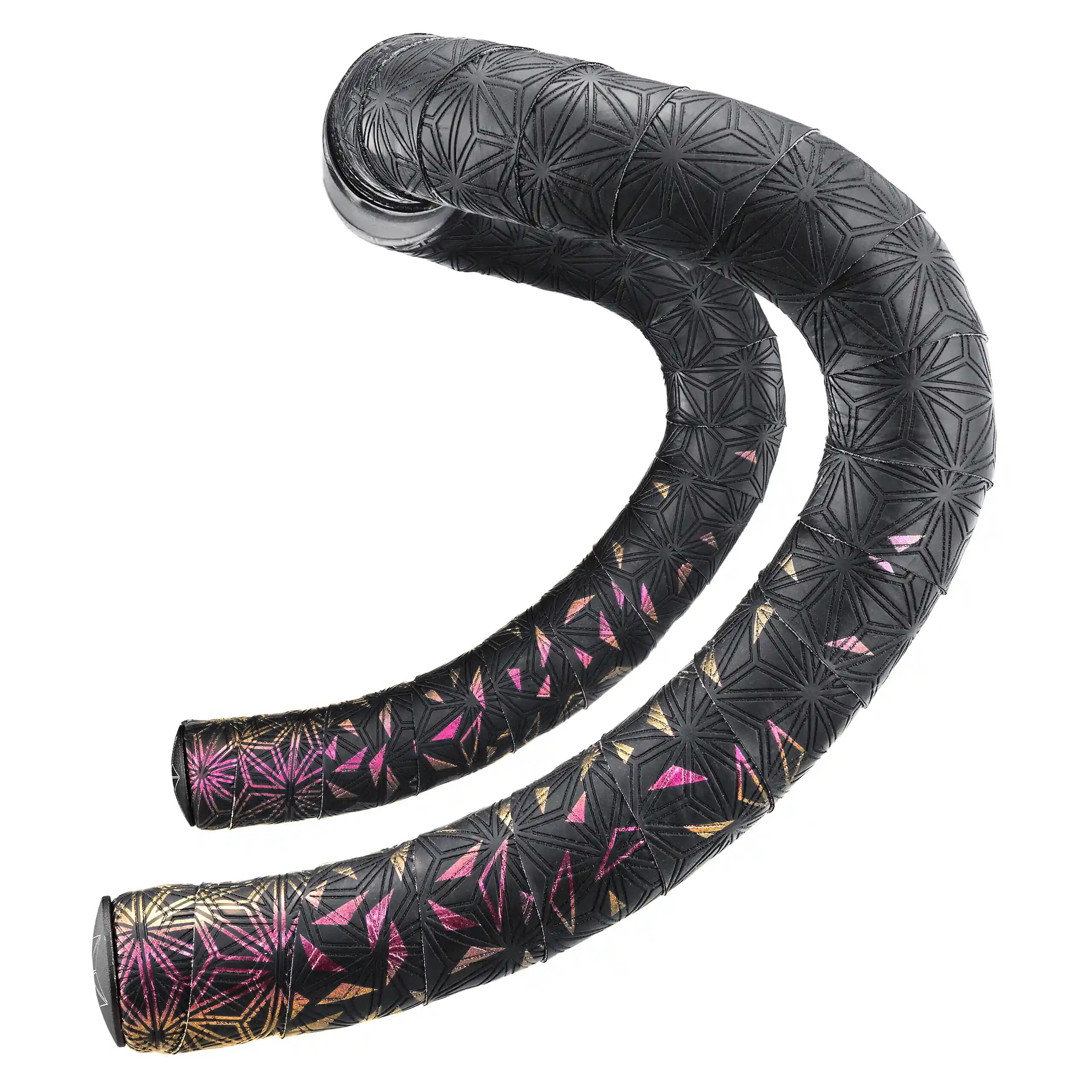 Supacaz - Super Sticky Kush - Star Fade - Fire Refractor - Ruban De Guidon - Orange - 220 Cm - Decathlon