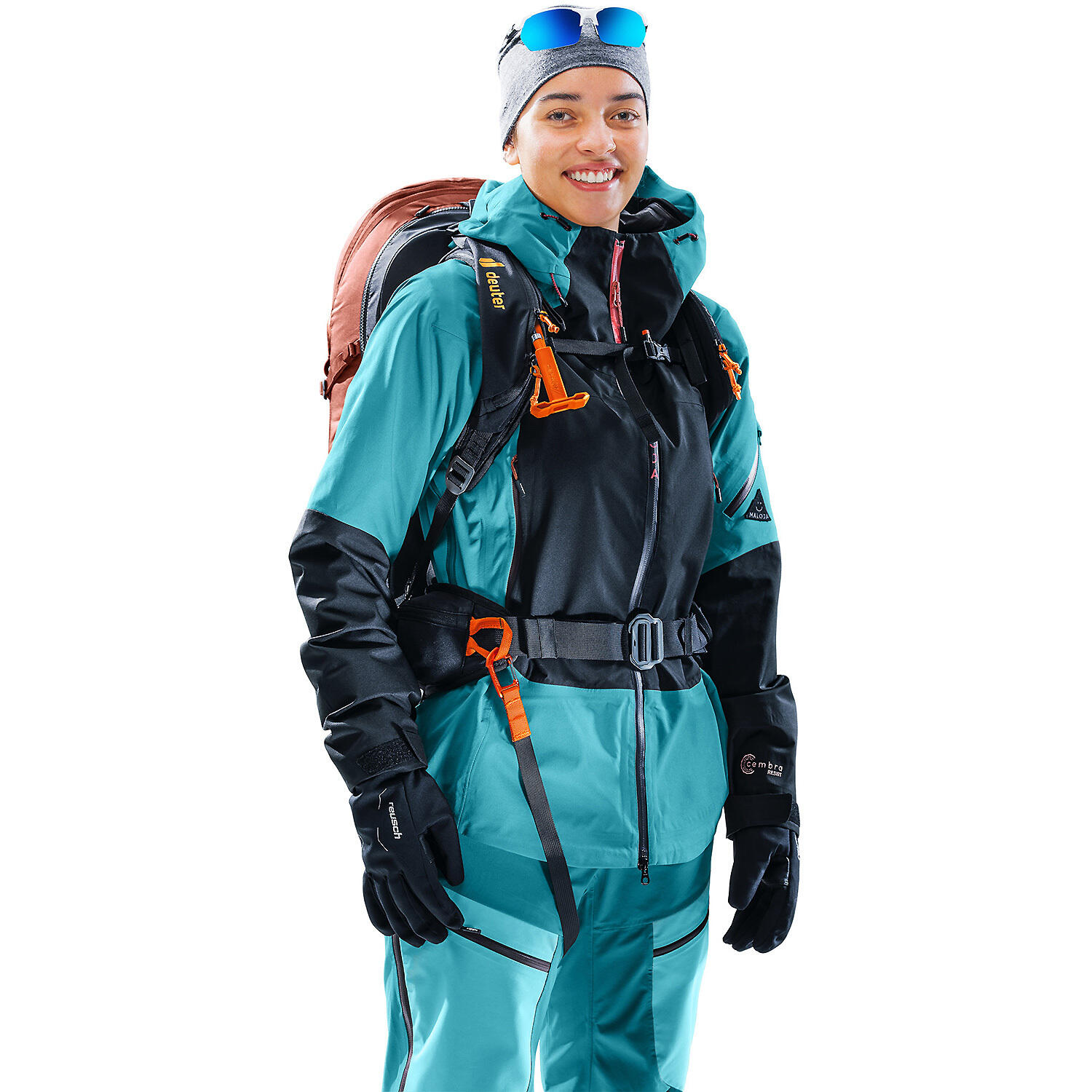 Plecak lawinowy Deuter Alproof Tour 36 + 5 SL - redwood/black 7/7