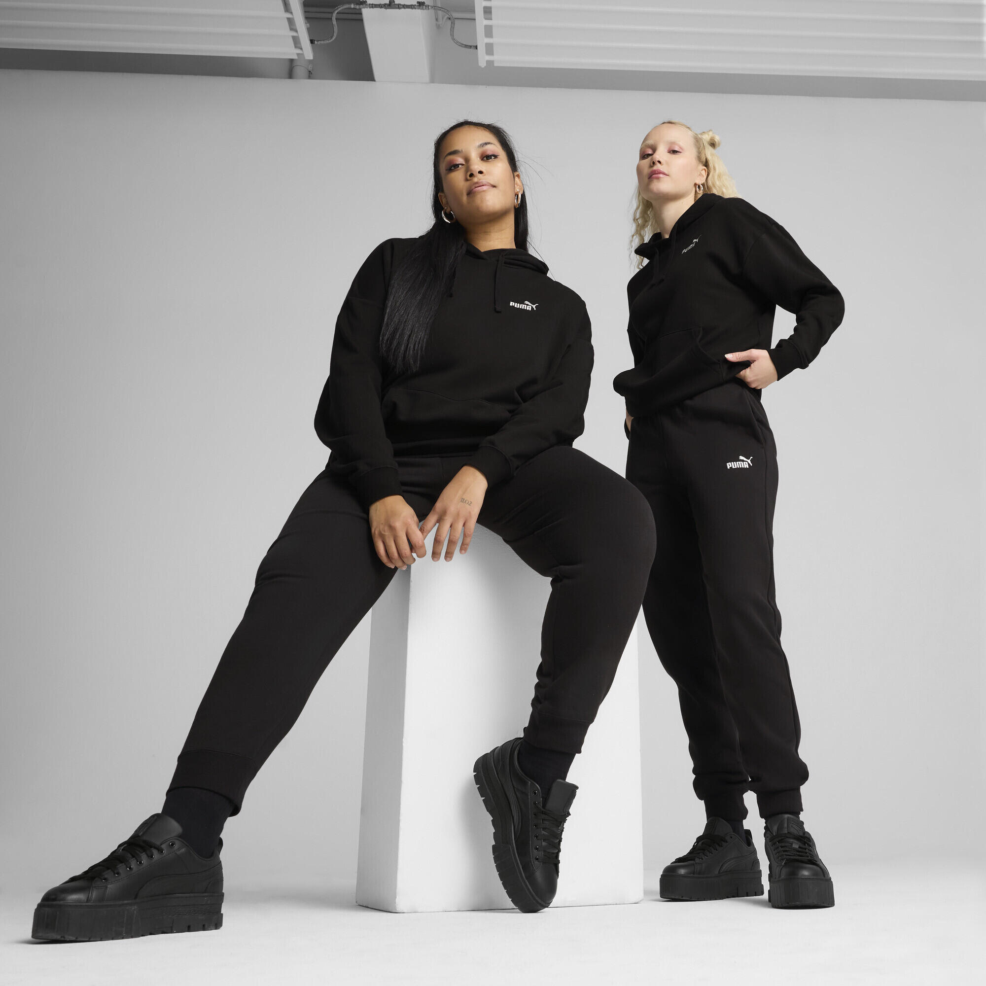 Pantalon de survêtement à petit logo N° 1 Essentials Femme PUMA 2/7