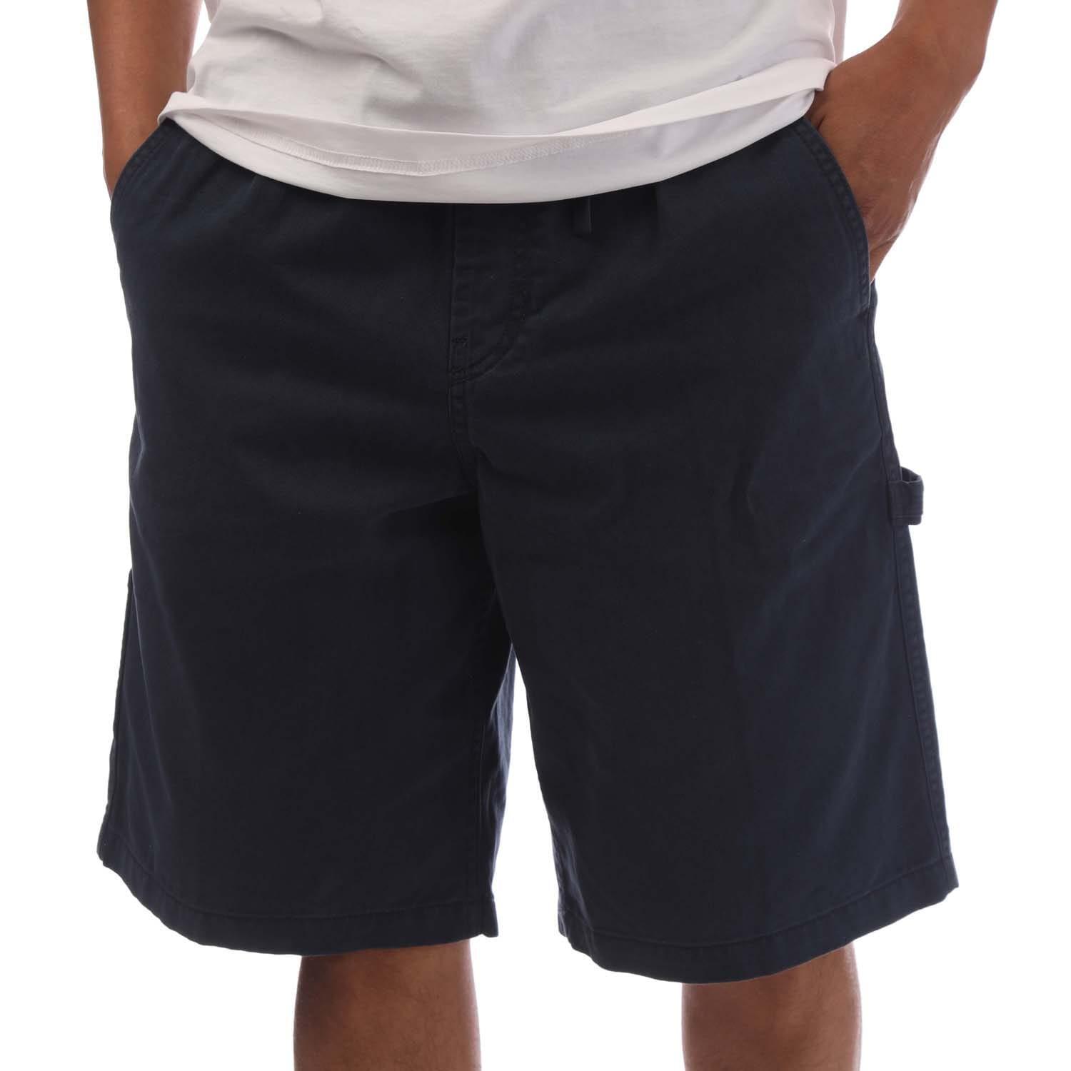 TIMBERLAND Mens Ridge Heavy Twill Shorts (Navy)