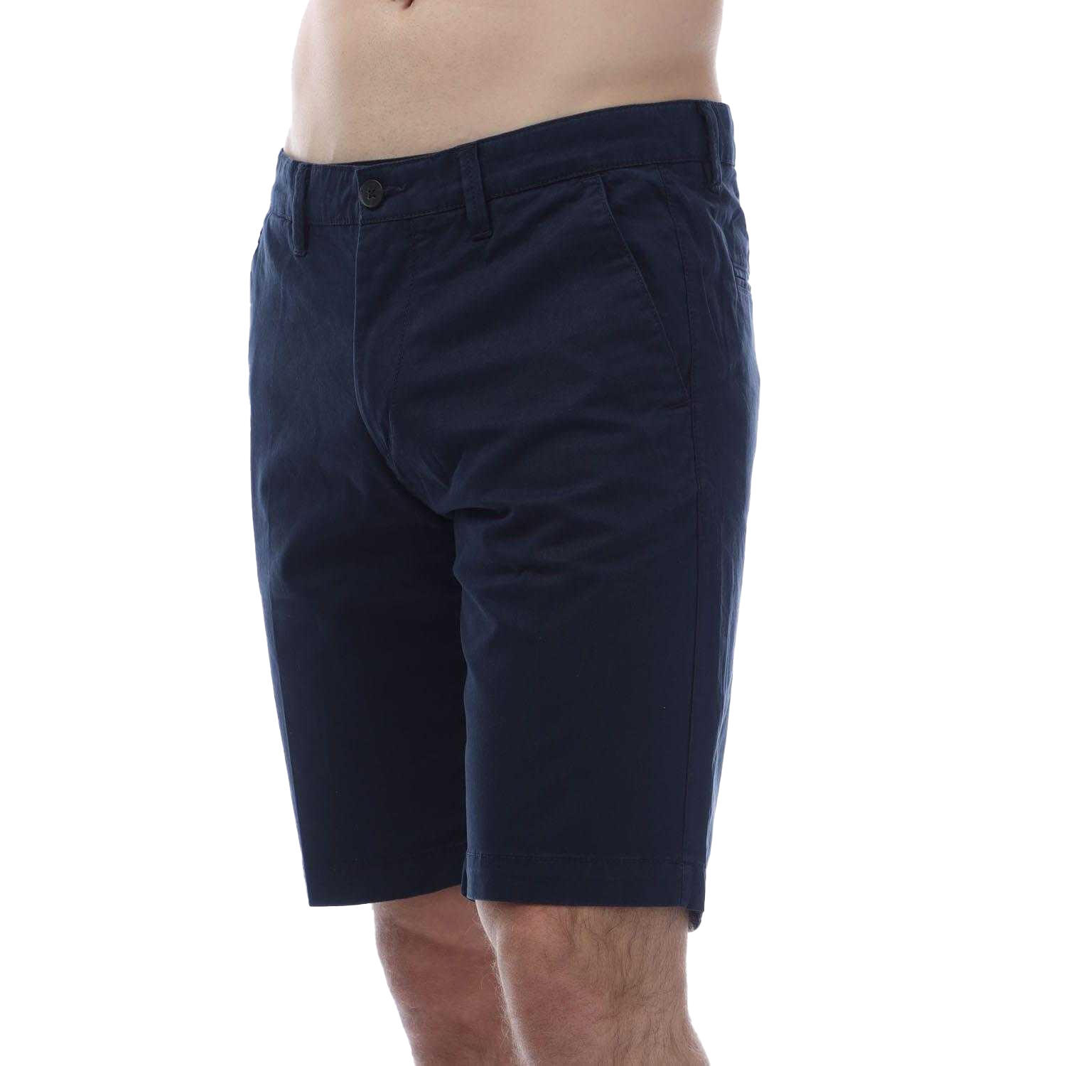 TIMBERLAND Mens Topsfield Twill Chino Shorts (Navy)