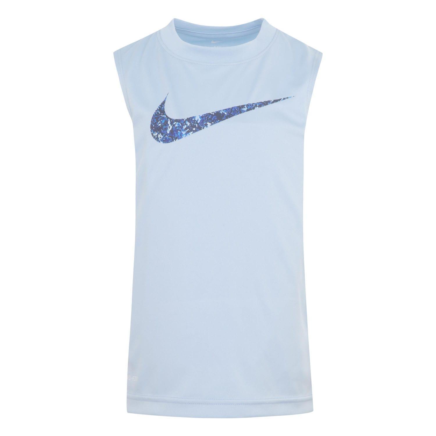 NIKE Canotta Swoosh Bambini Nike Adp Blu