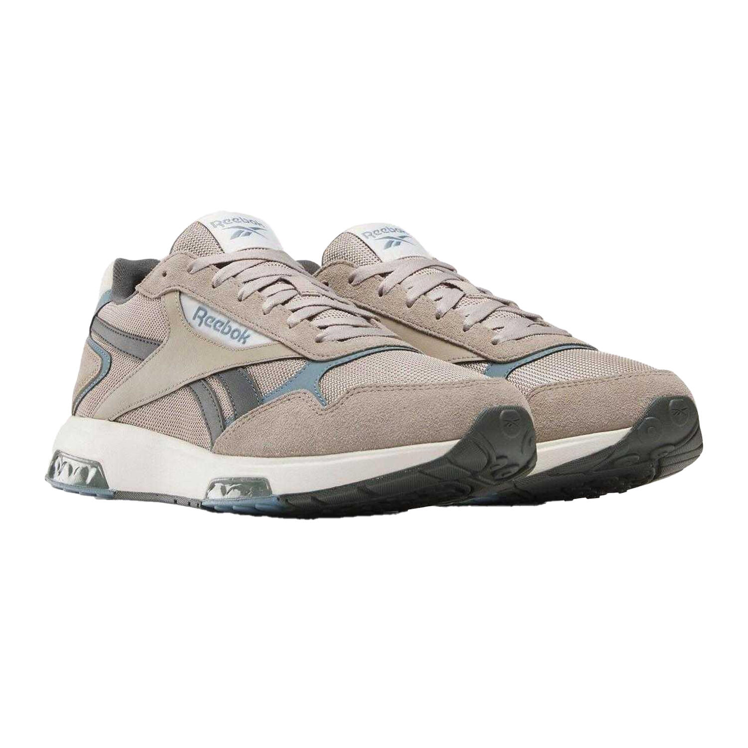 REEBOK Unisex Adult Glide DMX Suede Trainers (Beige)