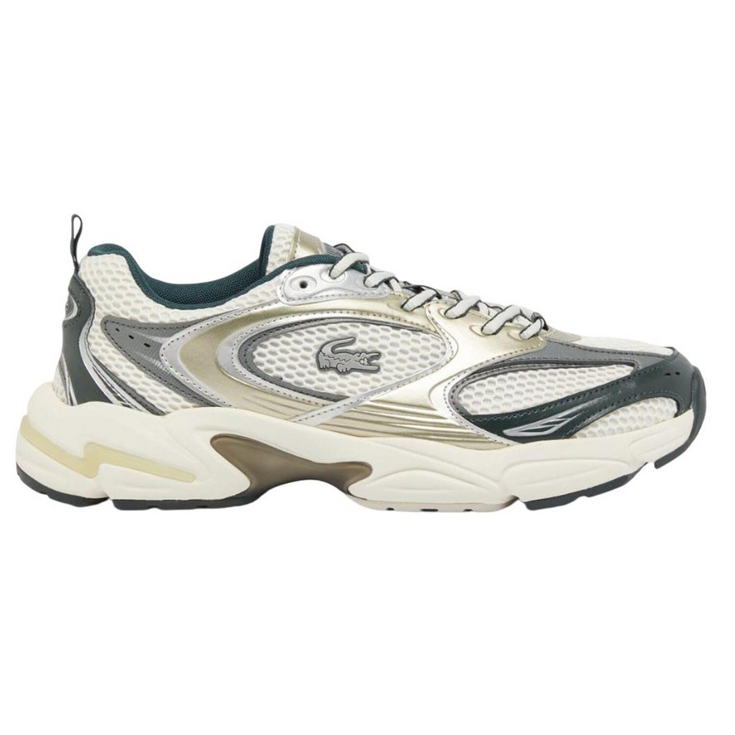 Mens Storm 96 2K Synthetic Leather Trainers (White/Green) 1/6