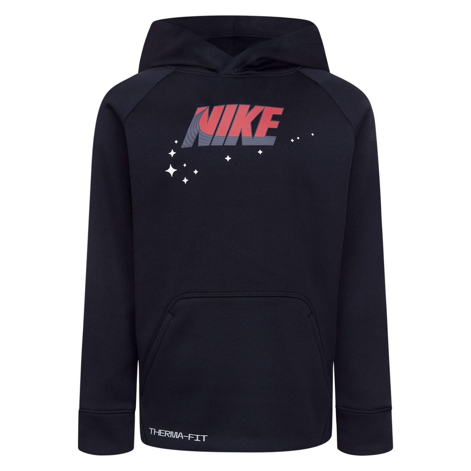 NIKE Felpa Con Cappuccio Bambini Nike Nero