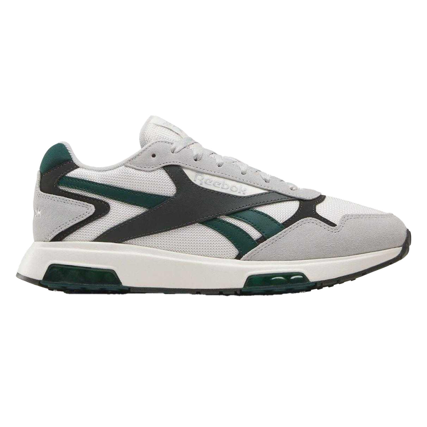 HerrenDamen Unisex Sneaker "Glide DMX", Wildleder Damen und Herren Weiß/Grau 3/4