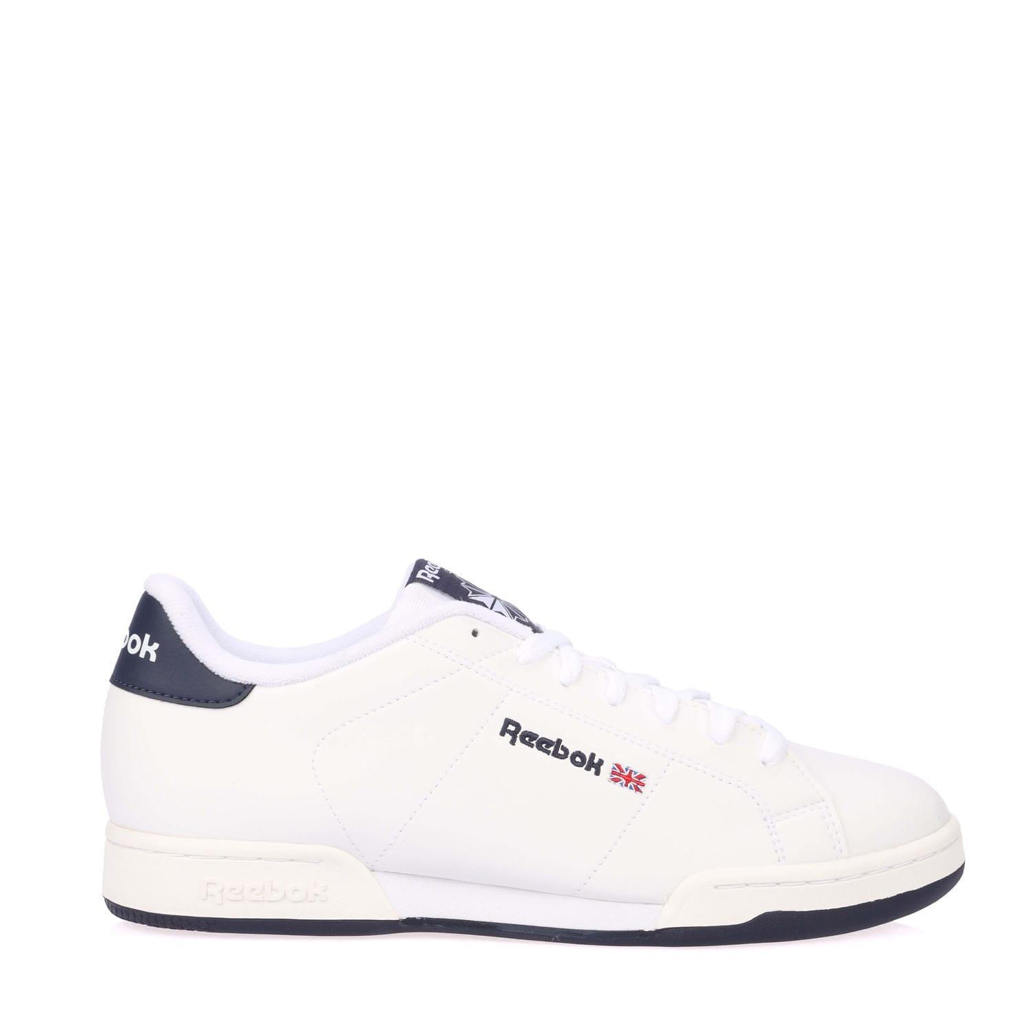 REEBOK Mens NPC II SYN Trainers (White/Navy)