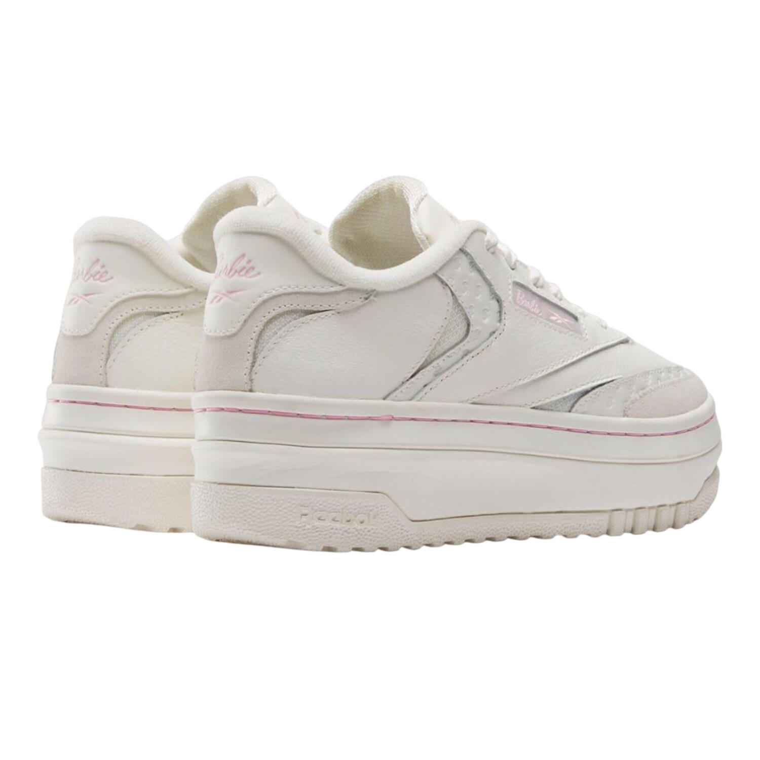 HerrenDamen Unisex Sneaker "X Barbie Club C", Leder Damen und Herren Weiß/Pink 2/4