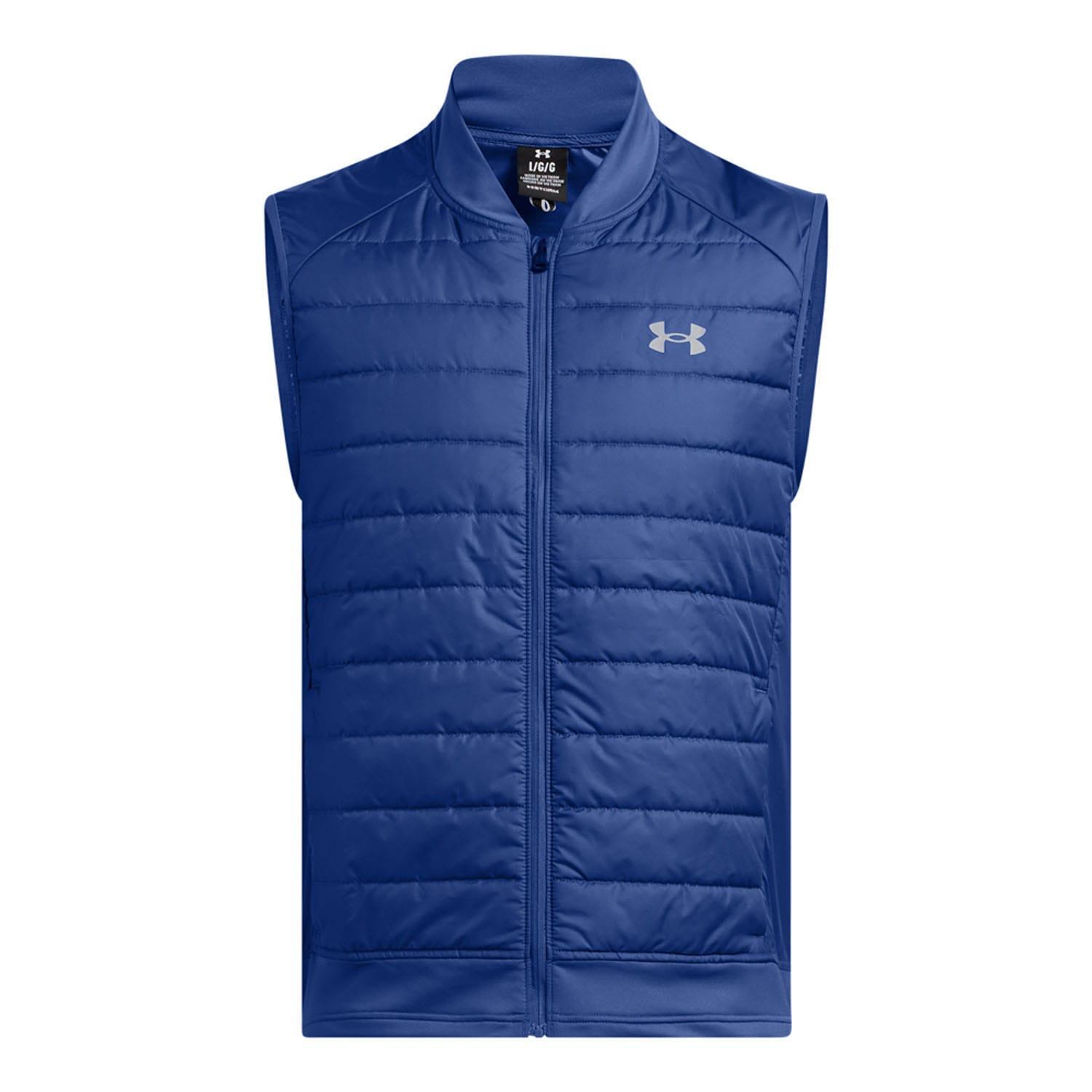 UNDER ARMOUR Mens Launch Insulated Gilet (Blue)