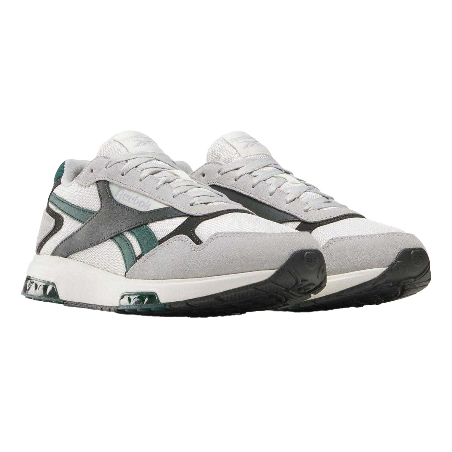 REEBOK Scarpe Sportive Pelle Scamosciata Adulto Unisex Reebok Glide DMX Bianco Grigio