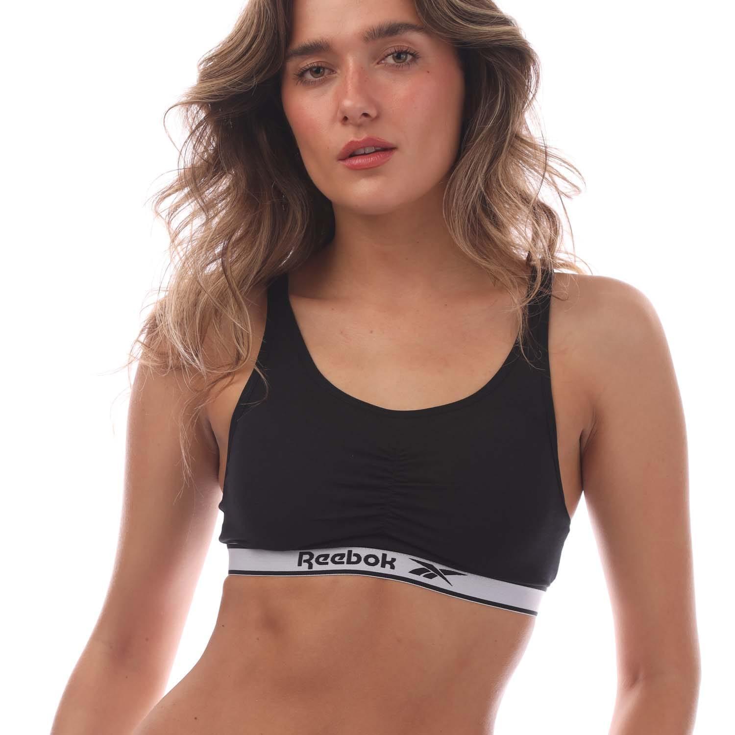 REEBOK Reggiseno Donna Reebok Jackie Nero